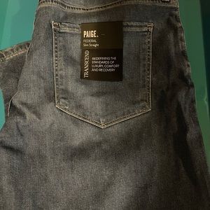 👖 PAIGE “Federal” Slim Straight Jeans 👖